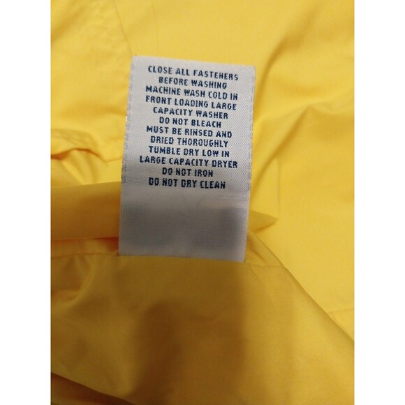 Old Navy Mustard Yellow Full Zip Down Filled Puffer Vest Woman's XL - Picture 7 of 7